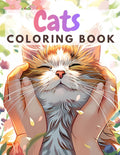 Cozy Cats Coloring Book for Adults: 50 Relaxing Cat Coloring Pages with Beautiful Designs for Stress Relief