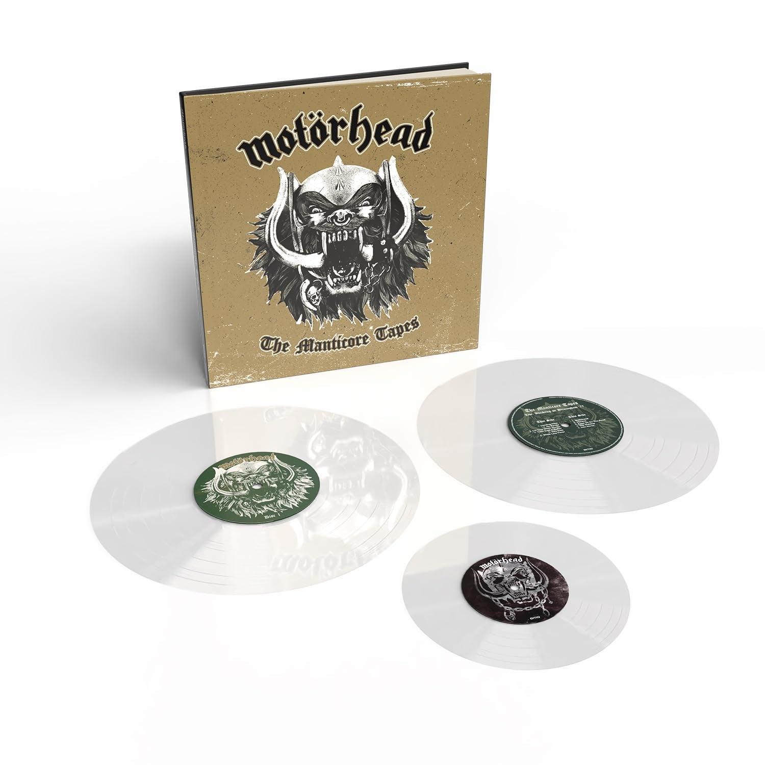 The Manticore Tapes Deluxe Bookpack Clear Single