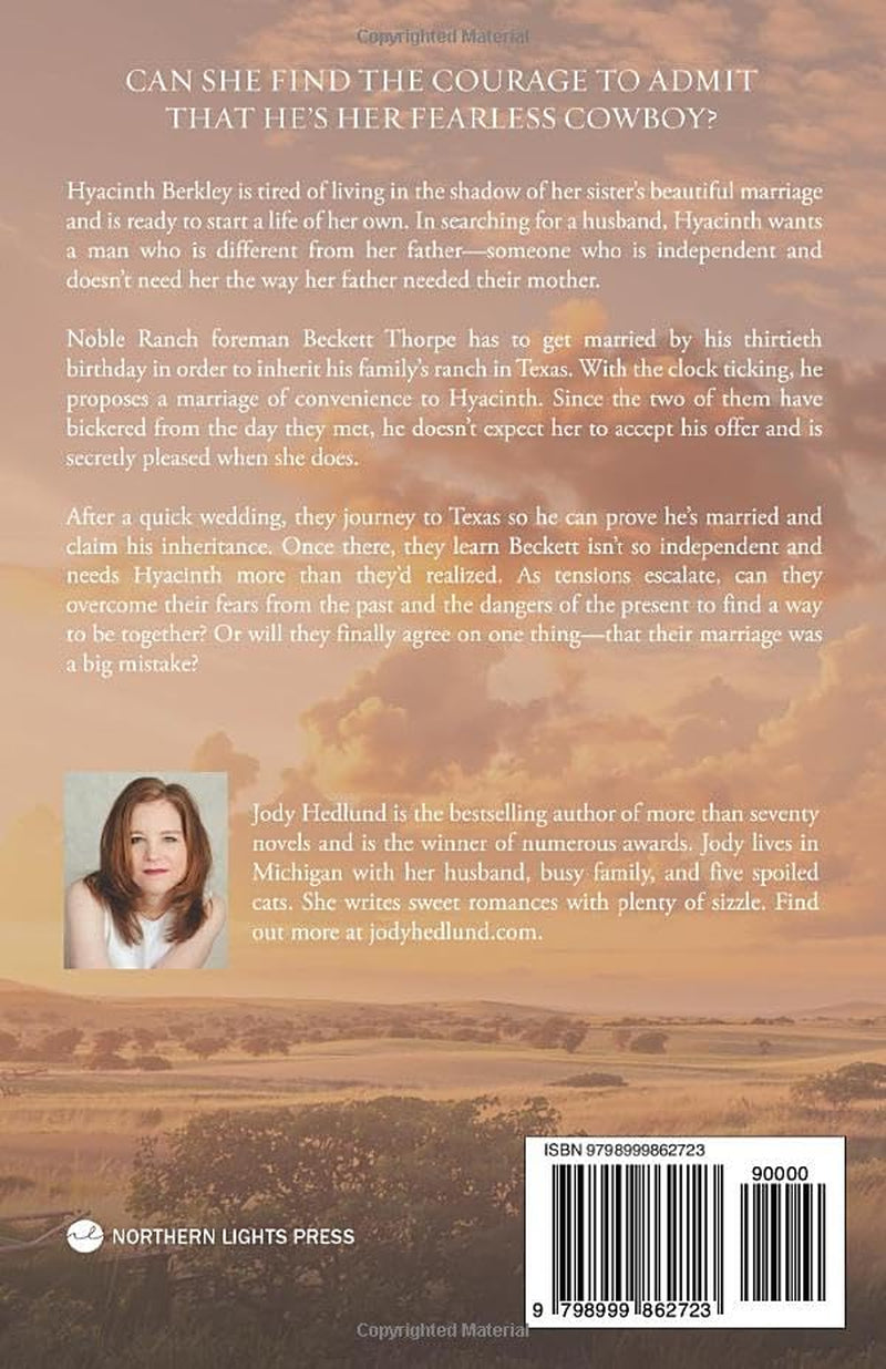 The Fearless Cowboy: A Sweet Western Historical Romance (Noble Ranch)