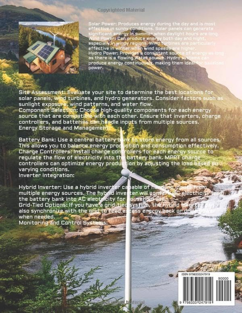 Off-Grid Power Solutions:: A Guide to Solar, Wind, and Hydro Systems (Off Grid Power Solutions; Solar Wind Hydro)