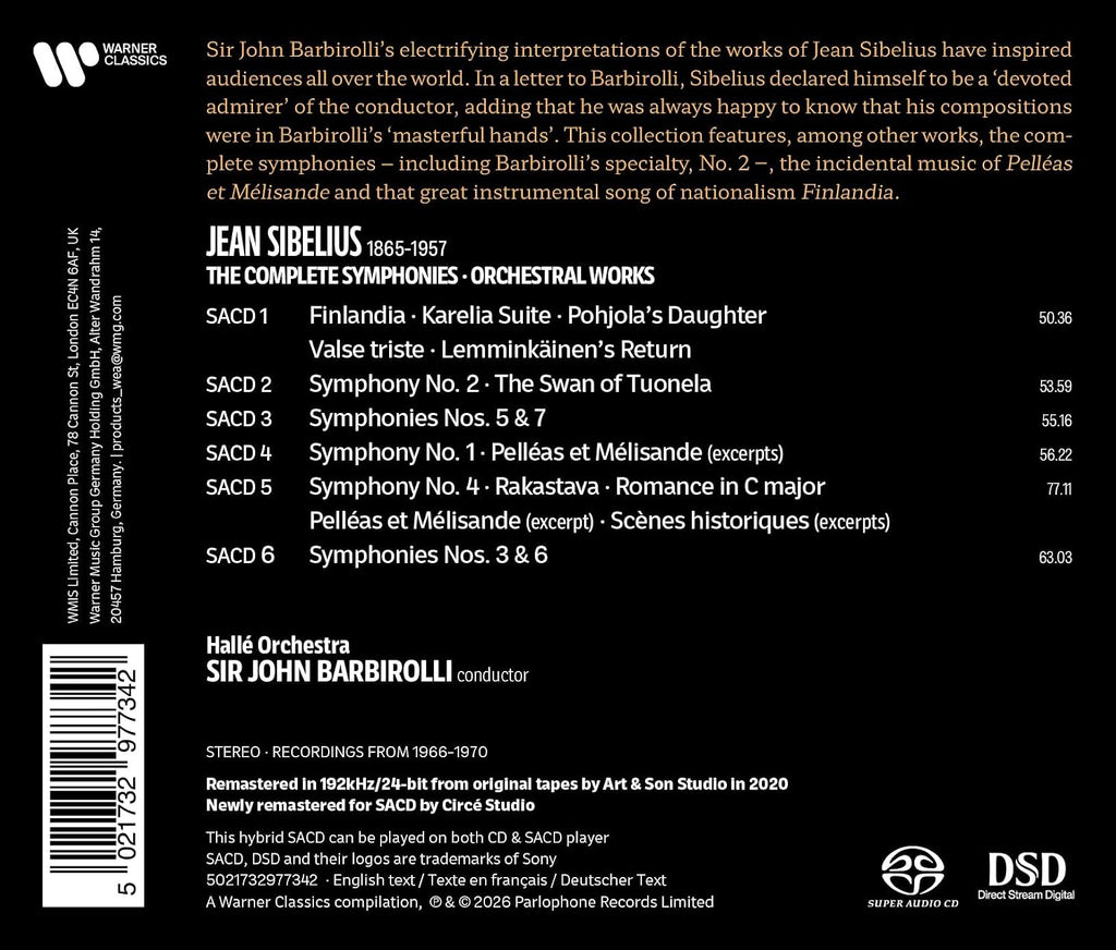 Sibelius: Complete Symphonies