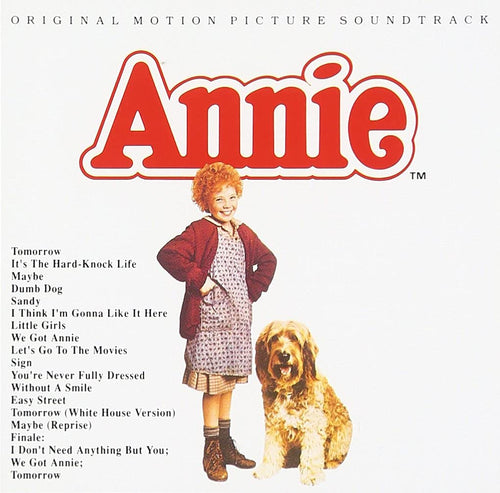 Annie Soundtrack U.S. edition - 15 Tracks featuring Aileen Quinn + Carol Burnett + Albert Finney + Tim Curry + Bernadette Peters