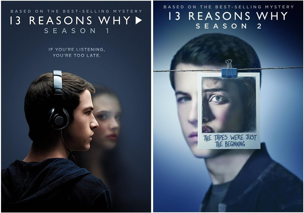 13 Reasons Why Seasons 1 & 2 DVD Bundle – Complete Series Collection (All Episodes, Multi-Disc Set)