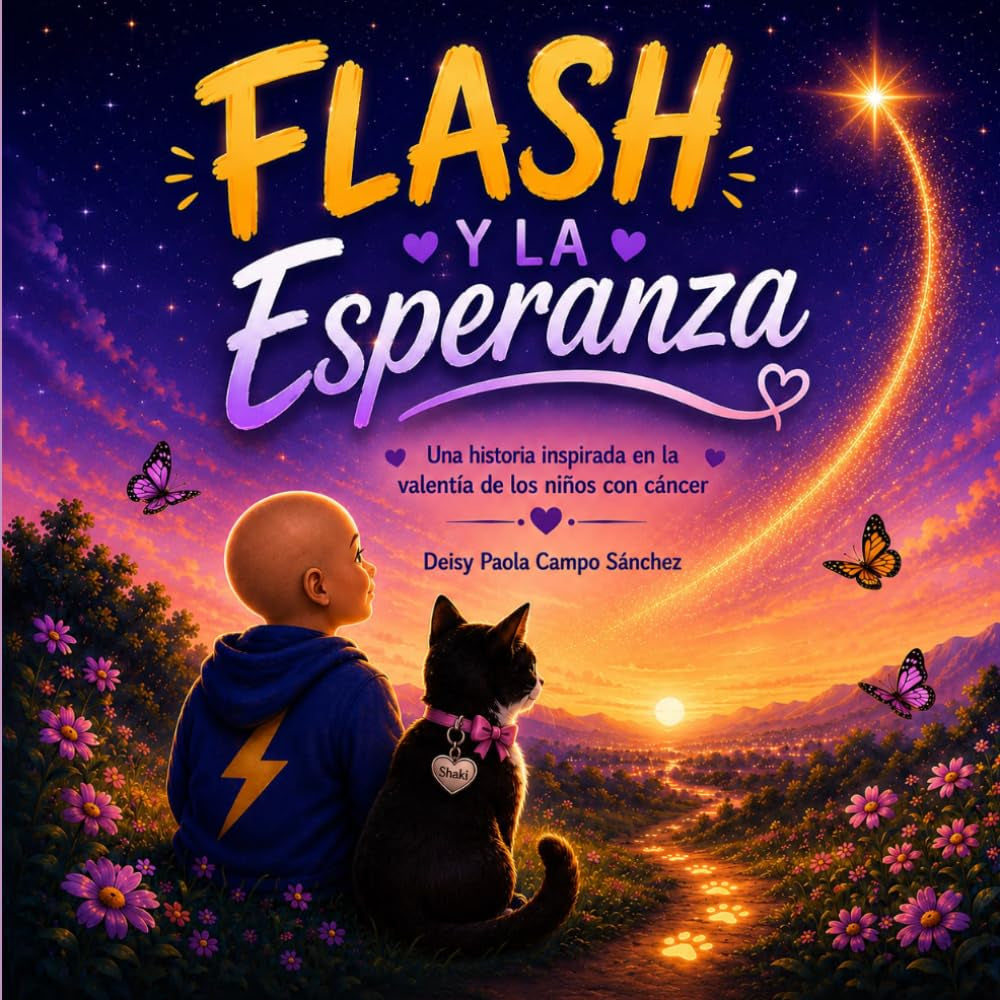 Flash y la esperanza: Una historia inspirada en la valentía de los niños con cáncer (Spanish Edition)