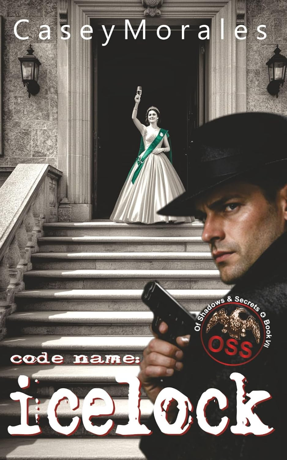 Icelock: A romantic mm historical spy thriller (Of Shadows & Secrets)