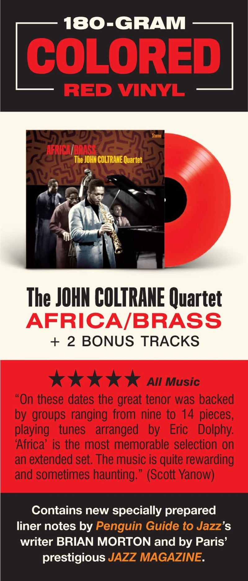 Africa/Brass - Limited Red Tracks