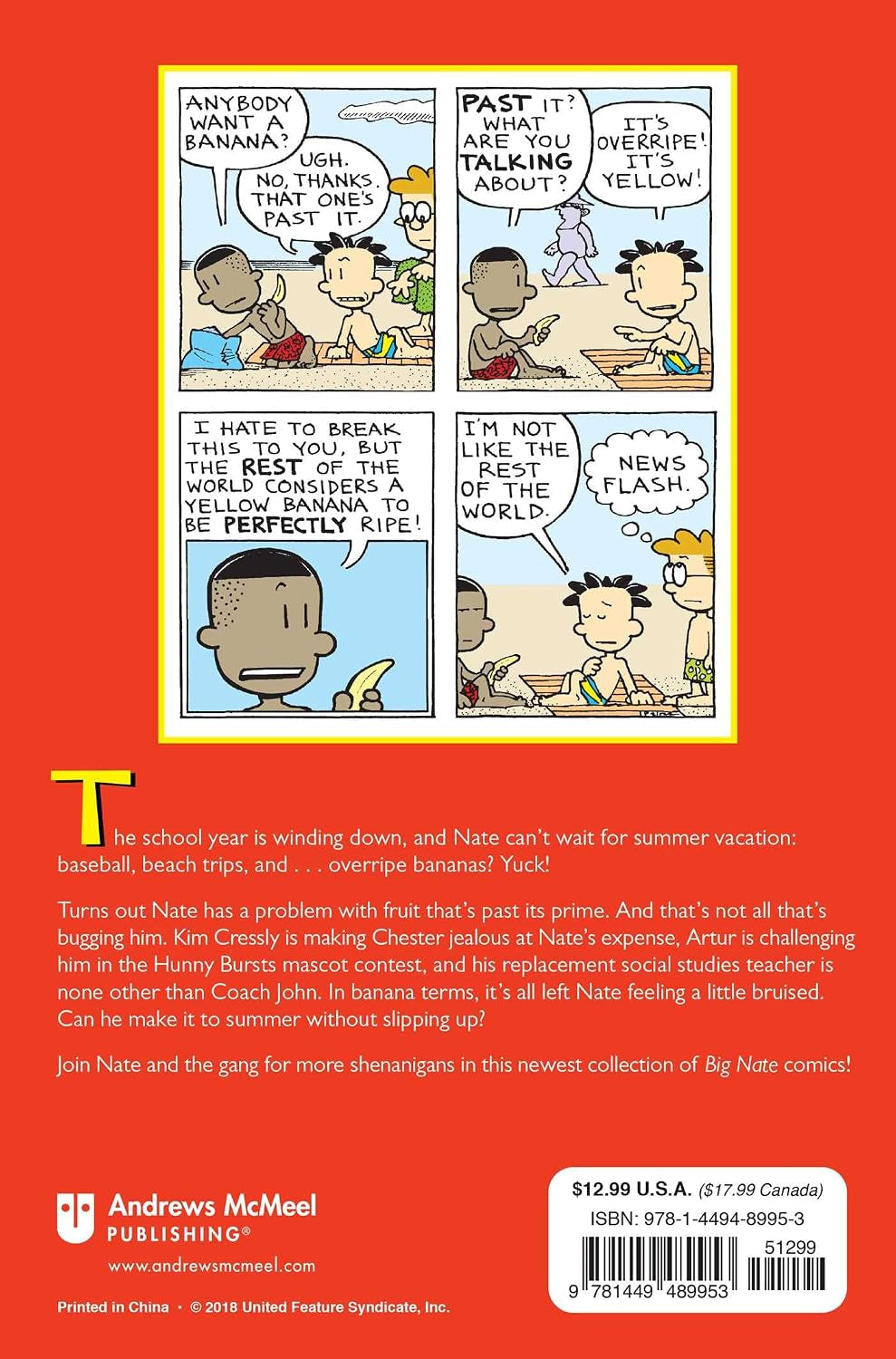 Big Nate Goes Bananas! (Volume 19)