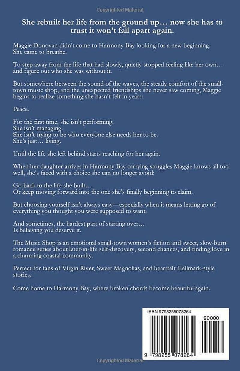 The Music Shop (Harmony Bay Book 4): A Small-Town Women’s Fiction and Sweet Romance Series of Later-in-Life Second Chances