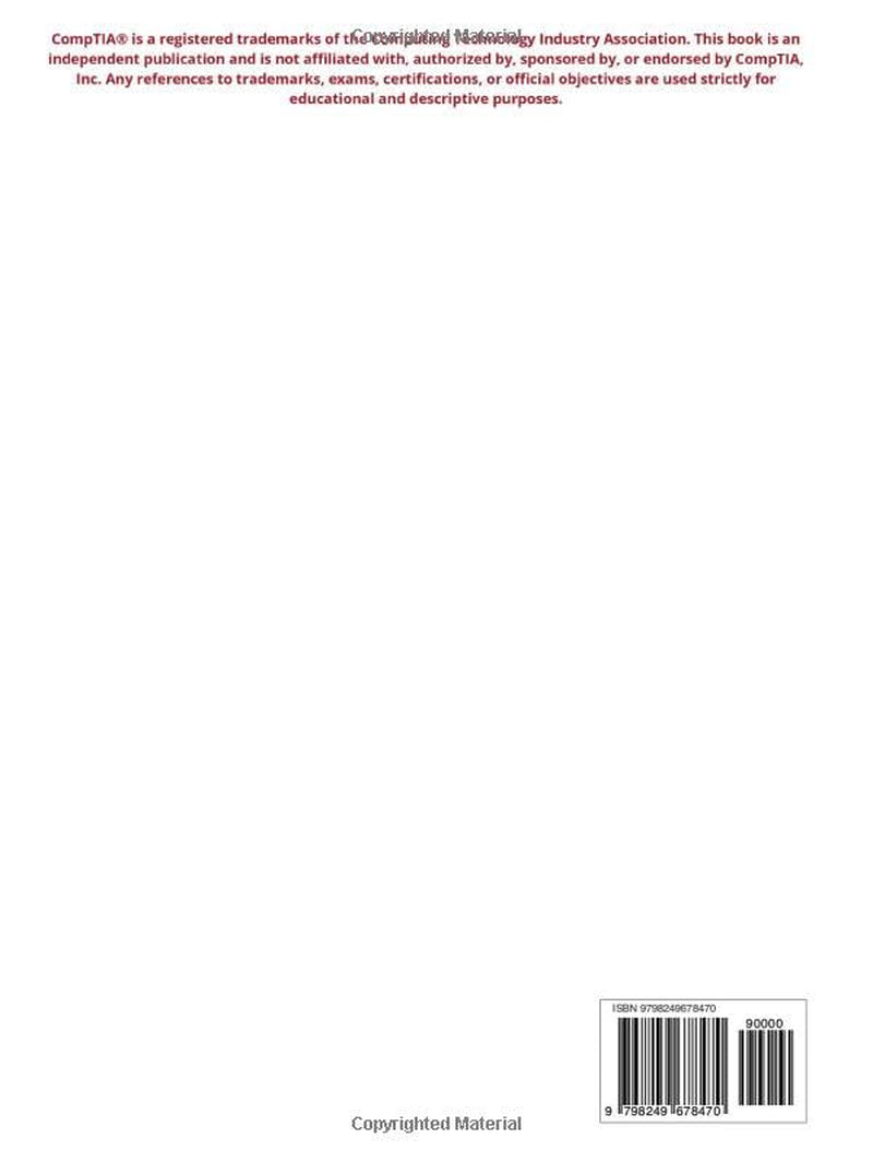 CompTIA Security+ SY0-701 Study Guide: Build clarity, confidence, and structured exam thinking | Includes simple explanations, realistic PBQs, and score-focused strategies to reduce exam mistakes