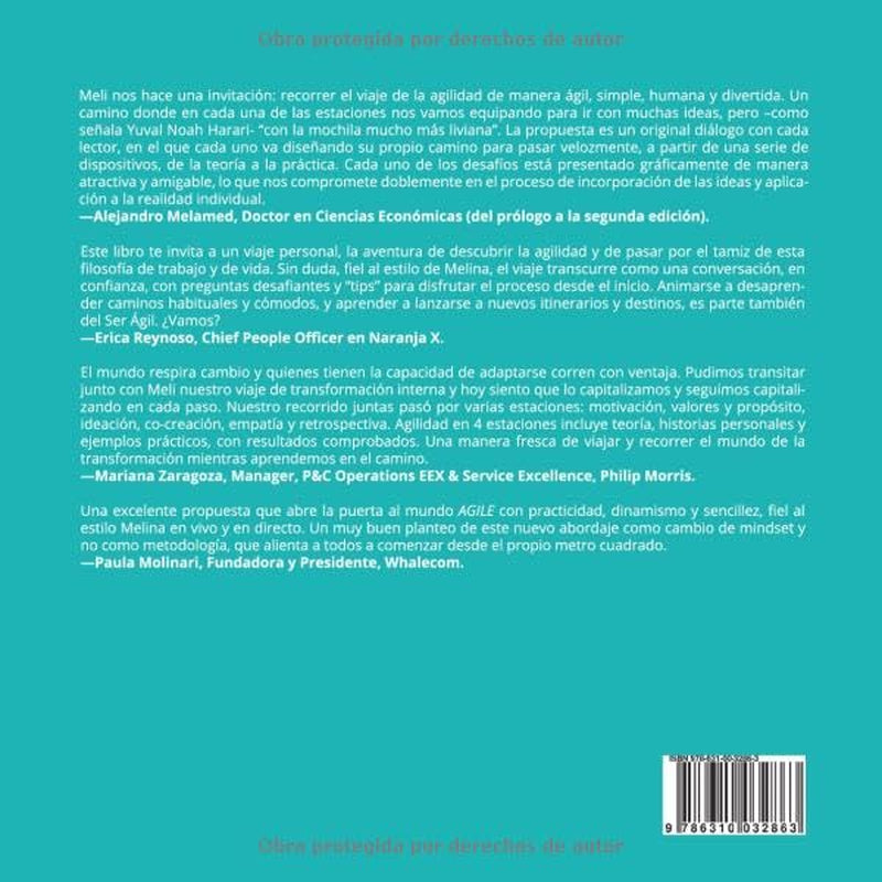 Agilidad en 4 estaciones (Spanish Edition)