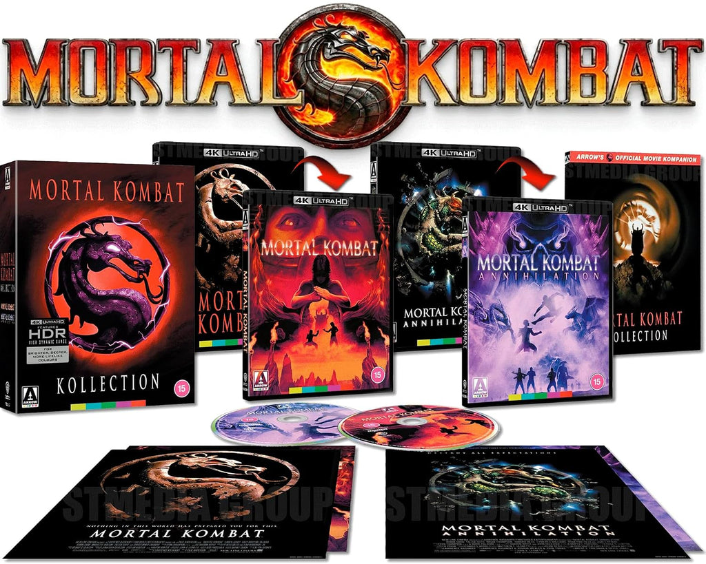 Mortal Kombat Kollection - (Mortal Kombat / Mortal Kombat: Annihilation) [Special Bonus Features / Reversible cover] [1995-1997] [4K Ultra HD] [Region Free]