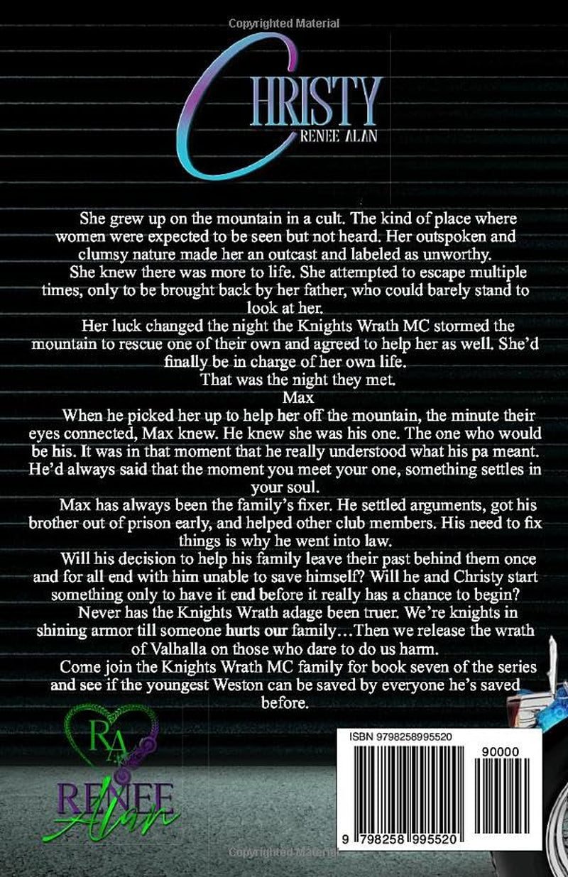 Christy: Knights Wrath MC, Book 7