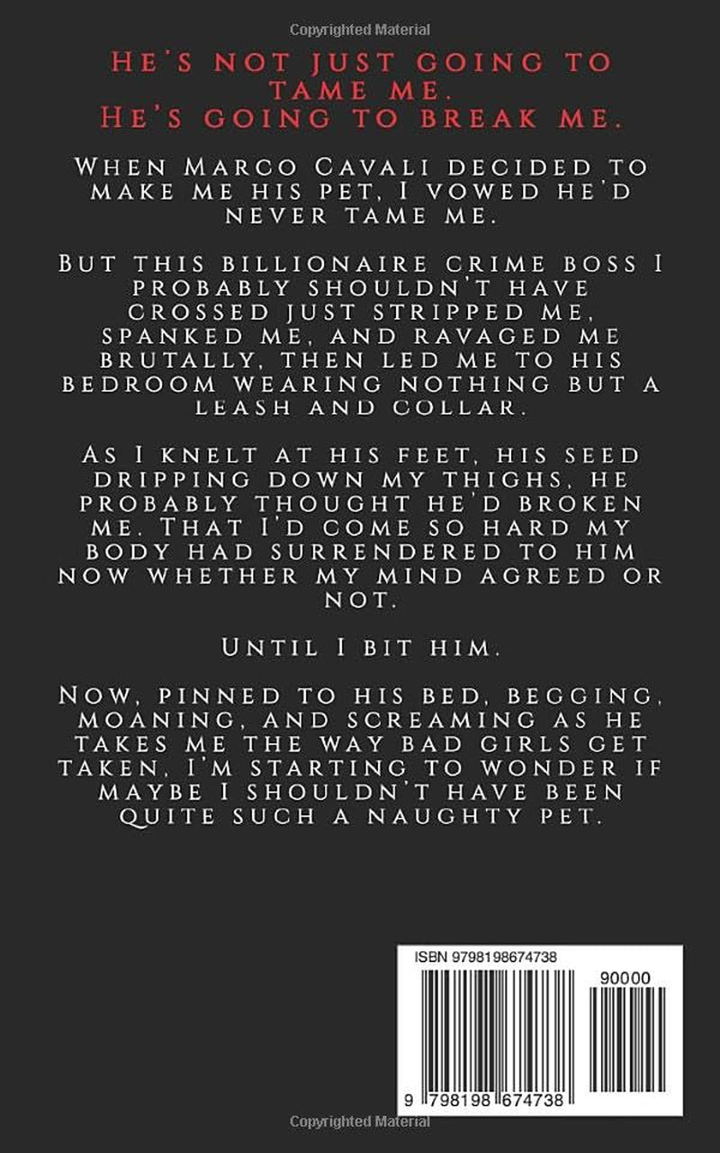 Breaking His Pet: A Dark Mafia Billionaire Romance
