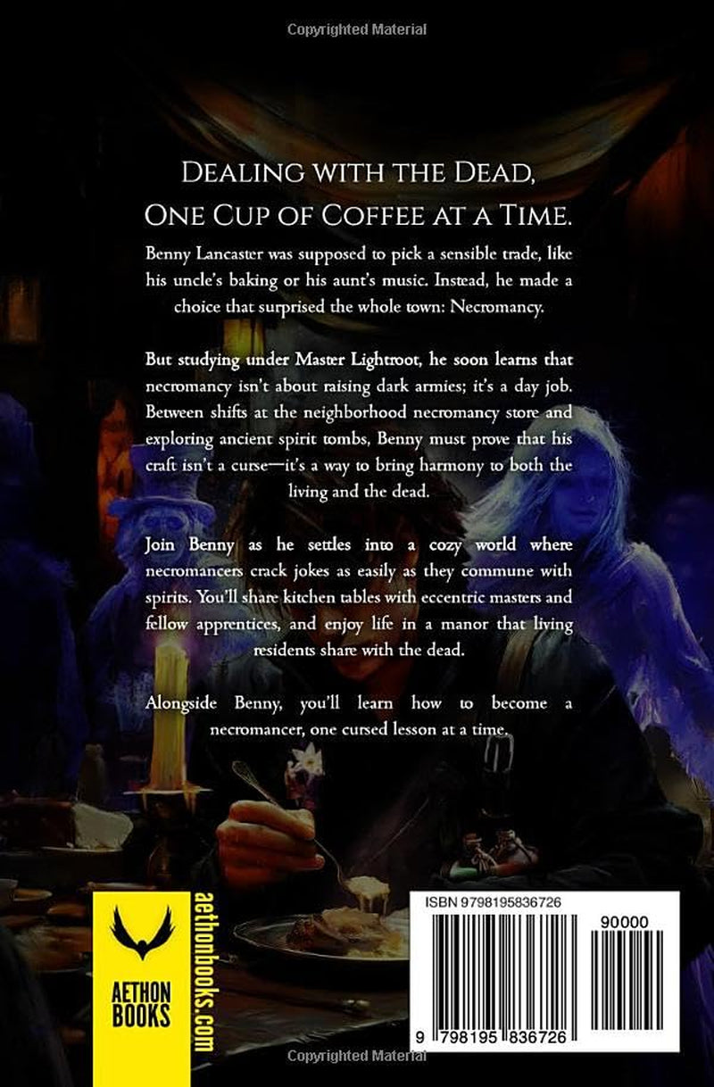 Coffee, Crypts, and Curses: A Low-Stakes Cozy Fantasy LitRPG (Neighborhood Necromancer)