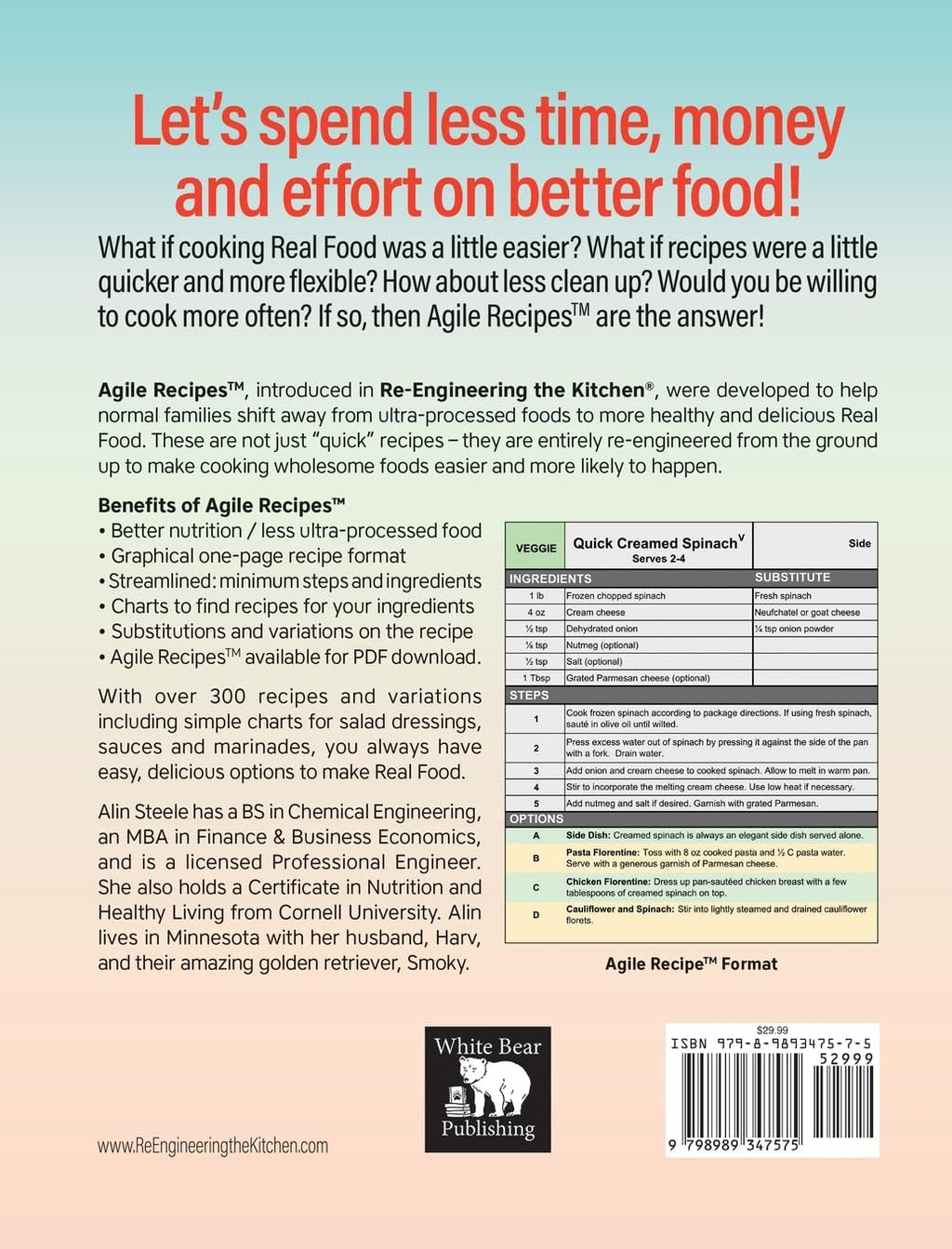 Cooking with Agile Recipes: Real Food, Real Easy, Real Fast