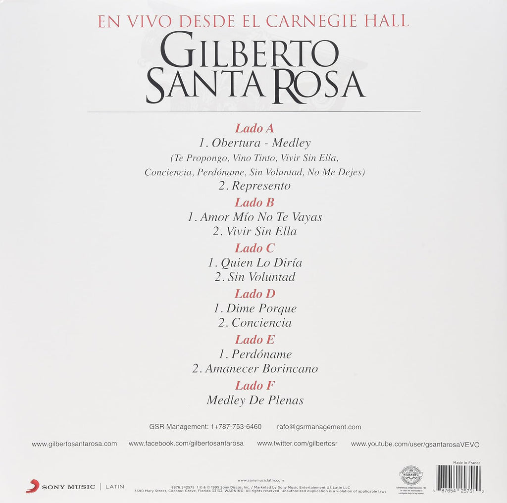 En Vivo Desde El Carnegie Hall