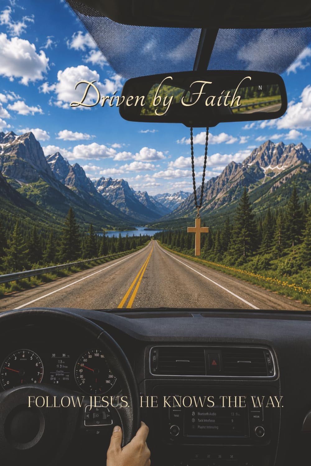 Driven by Faith: Beautiful Christian Journal with Bible Verses on Every Page | Faith Journal for Trusting God, Following Jesus, Daily Reflection, Prayer, and Spiritual Growth | 6x9 Inches, 150 Pages