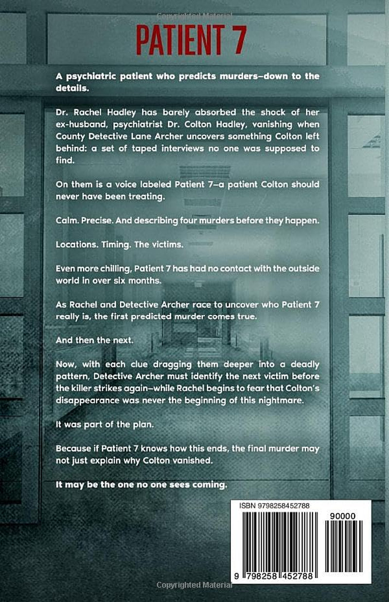 Patient 7: A gripping psychological thriller with a shocking twist.