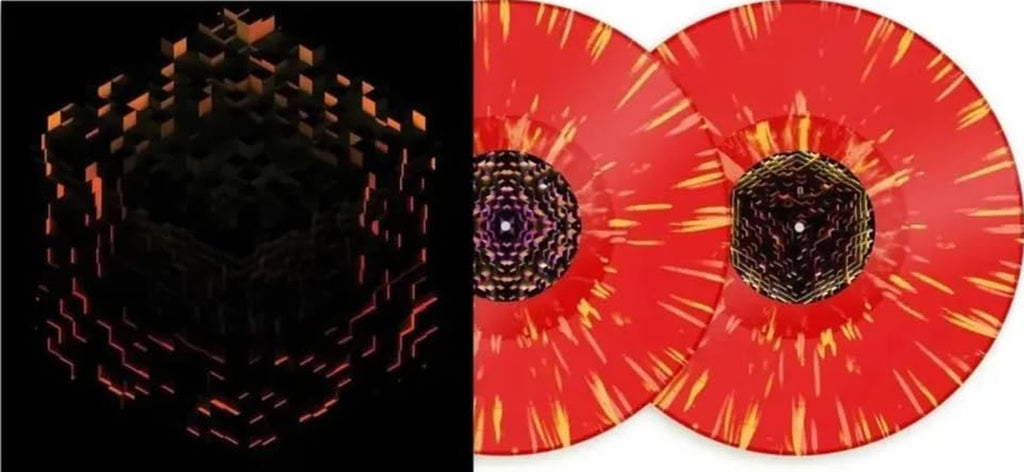 Minecraft Volume Beta - Red Orange & Yellow Splatter