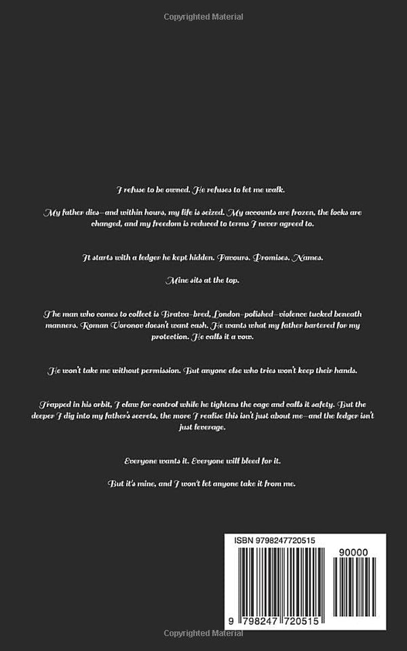 His Brutal Vow: A Bratva Mafia Romance (London Bratva)