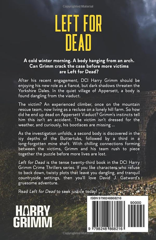 Left for Dead: A Yorkshire Murder Mystery (DCI Harry Grimm Crime Thrillers)