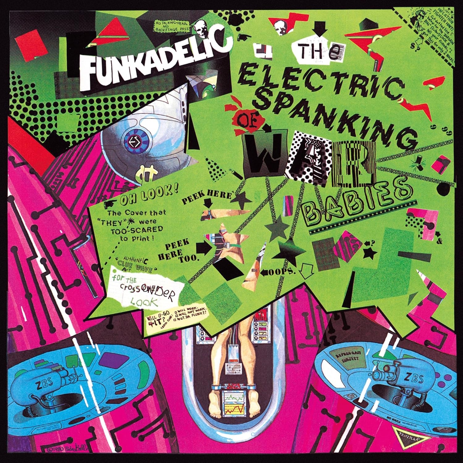 Electric Spanking Of War Babies - Fluorescent Green
