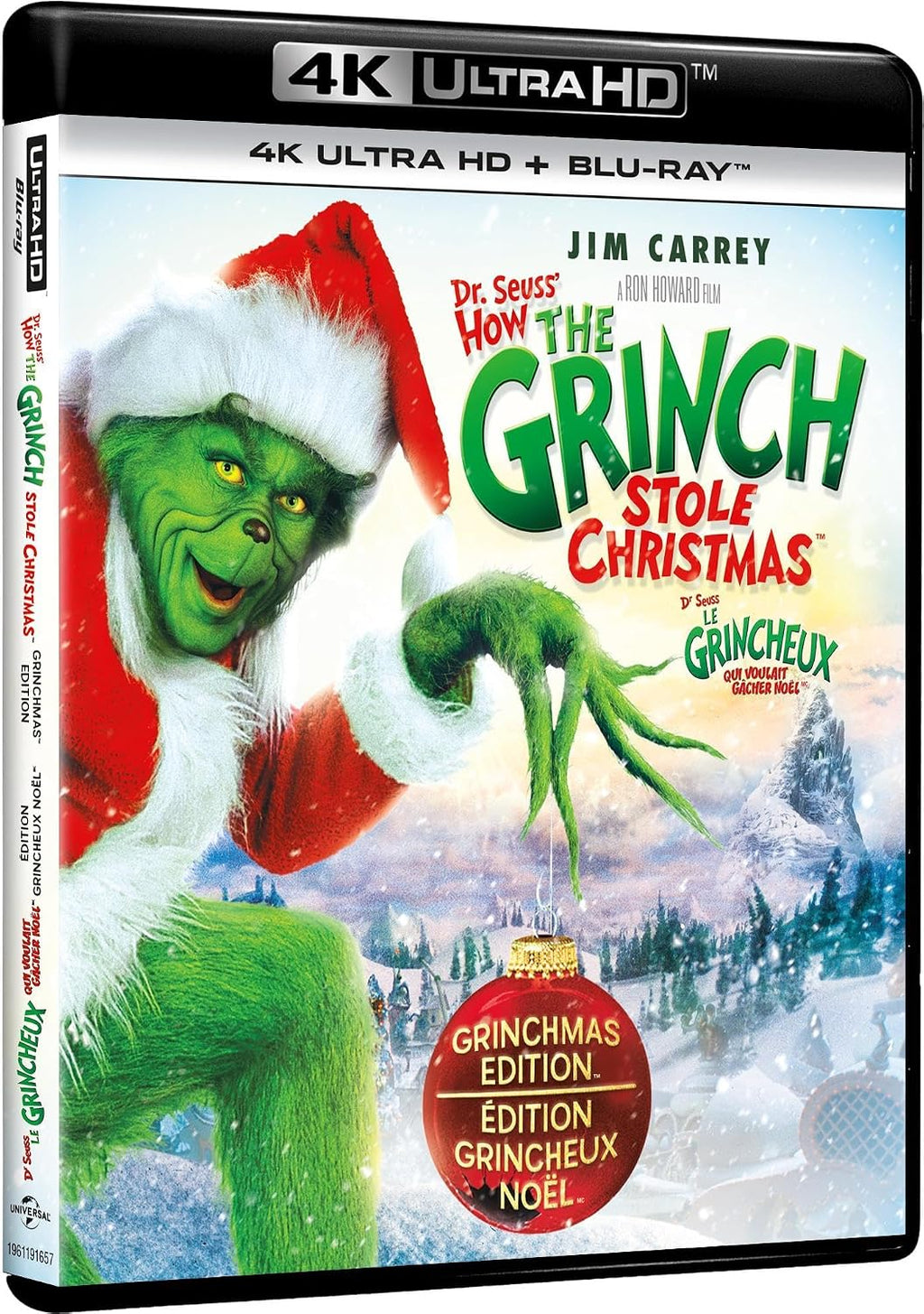 Dr. Seuss How The Grinch Stole Christmas (4k Ultra HD + Blu-ray)