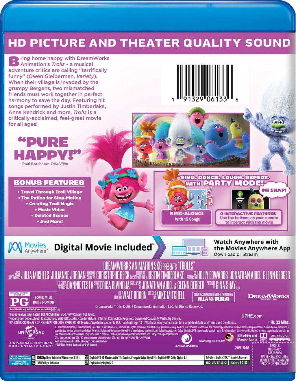 Trolls [Blu-ray]