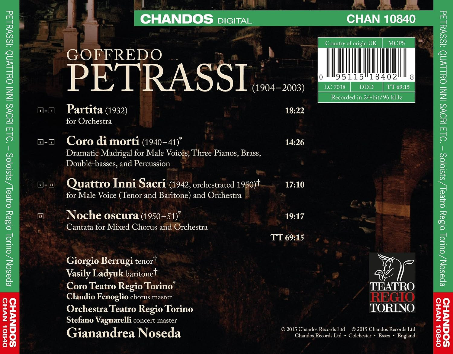 Choral & Orchl Works