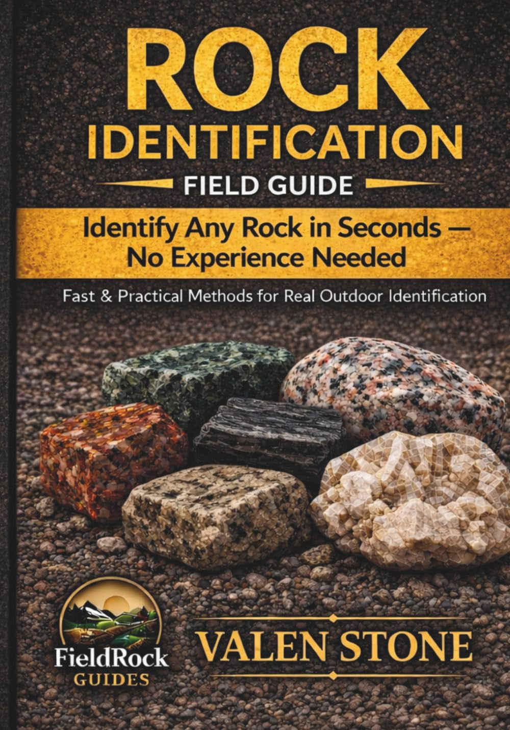 ROCK IDENTIFICATION FIELD GUIDE: Recognize Rocks Quickly While Hiking A Practical Outdoor Geology Handbook for Hikers, Students and Nature Enthusiasts