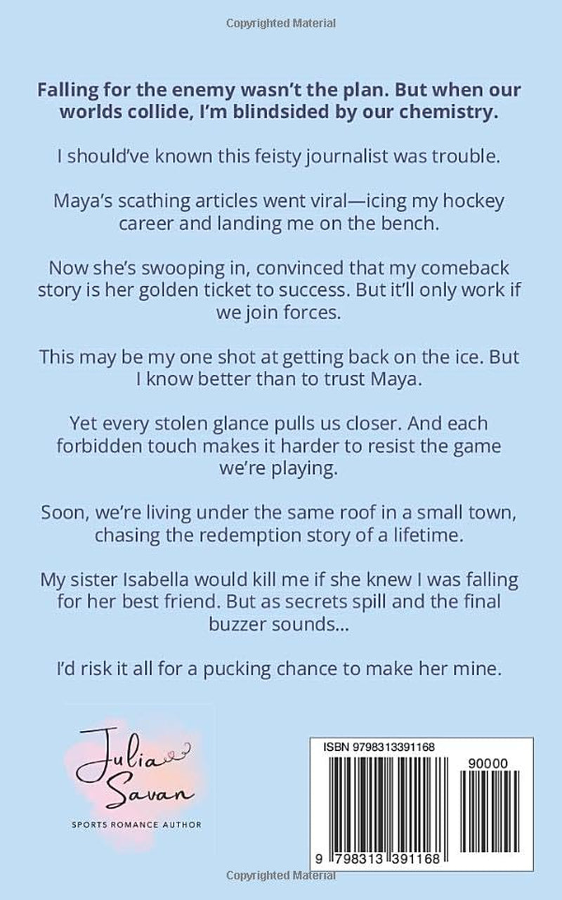 A Pucking Chance: An Enemies to Lovers Hockey Romance
