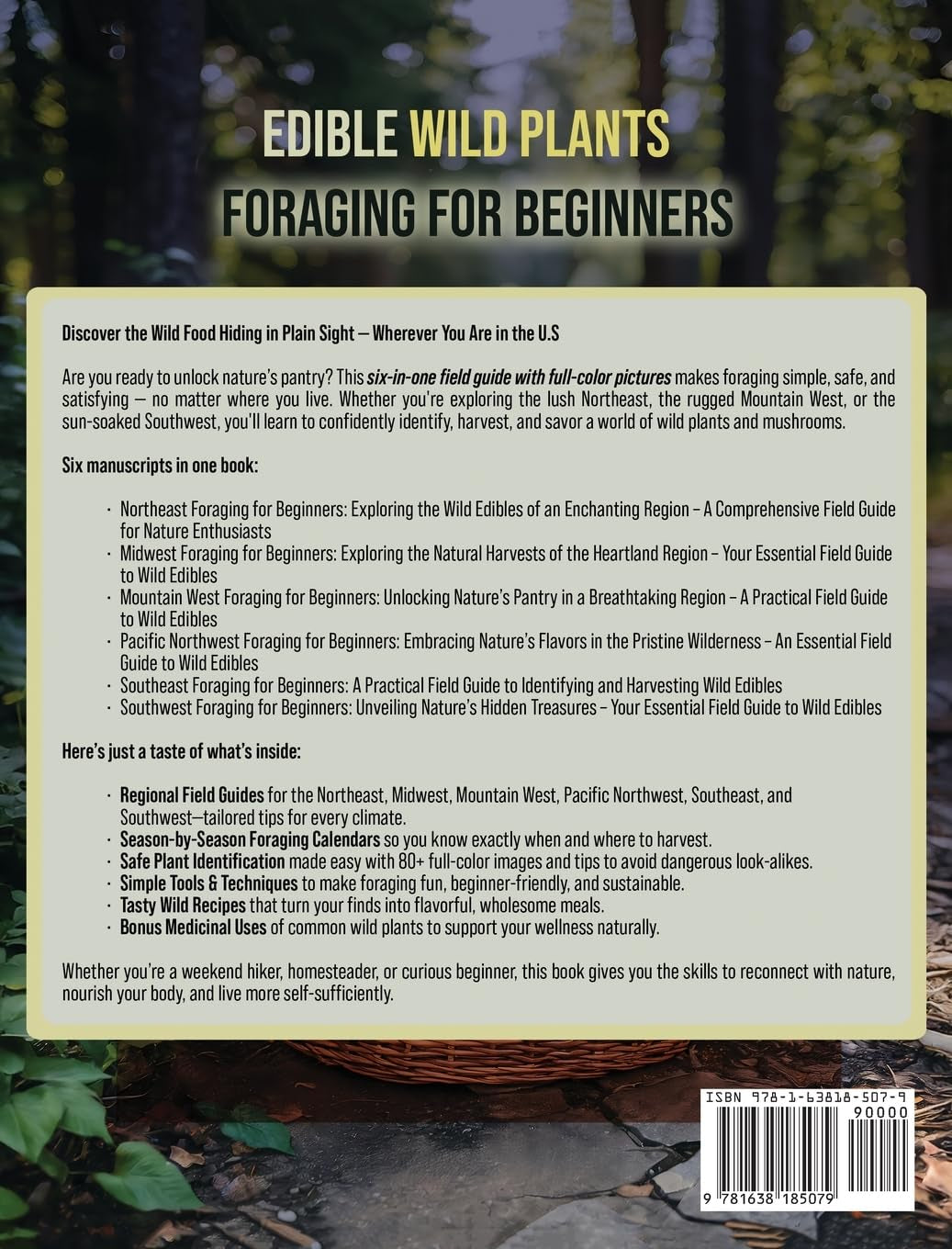 Edible Wild Plants Foraging for Beginners: A Regional Guide to Edibles of the Northeast, Midwest, Mountain West, Pacific Northwest, Southeast, and Southwest