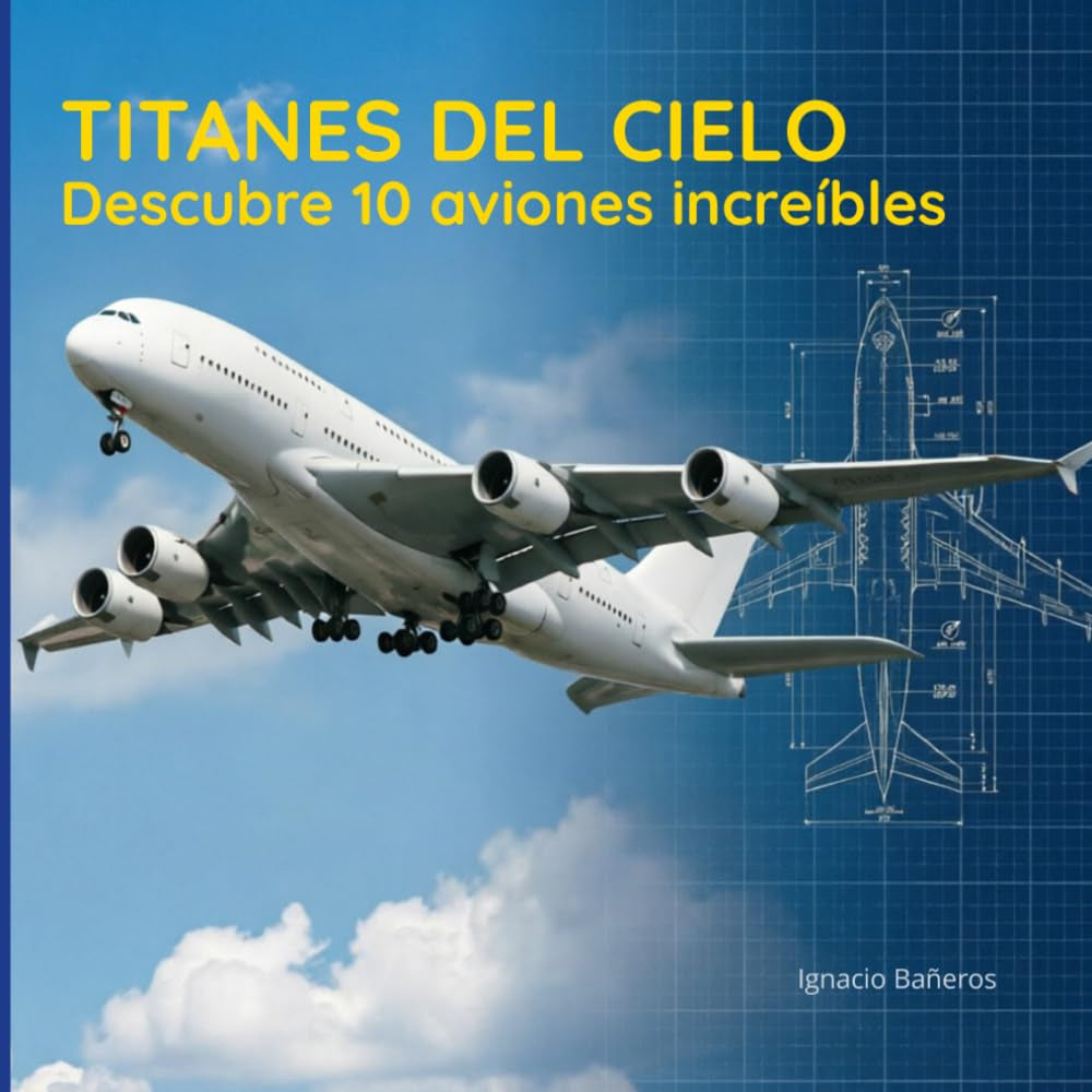 Titanes del cielo: Descubre 10 aviones increíbles (Spanish Edition)