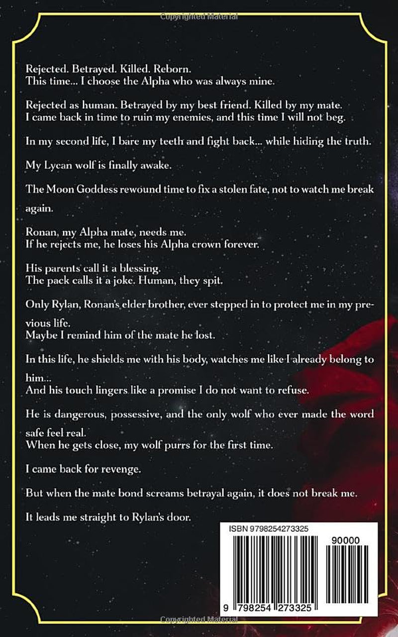 Rejected Luna Reborn: A Werewolf Second Chance Mate Romance (Rejected Luna Reborn Series)