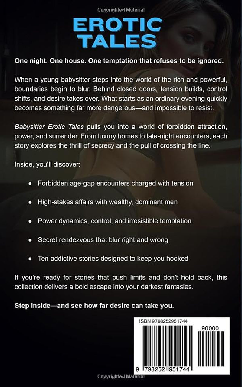 Babysitter Erotic Tales: Caught After Bedtime – Explicit Adult Sex Short Stories of Older Man Seduction, Forbidden Age Gap, Rich Husband Affair, Blackmail Submission & More