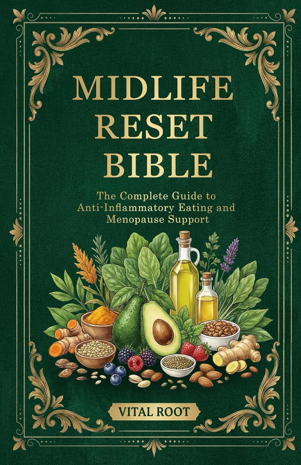 The Midlife Reset Bible: The Complete Guide to Anti-Inflammatory Eating and Menopause Support (Anti-aging Guide Series)