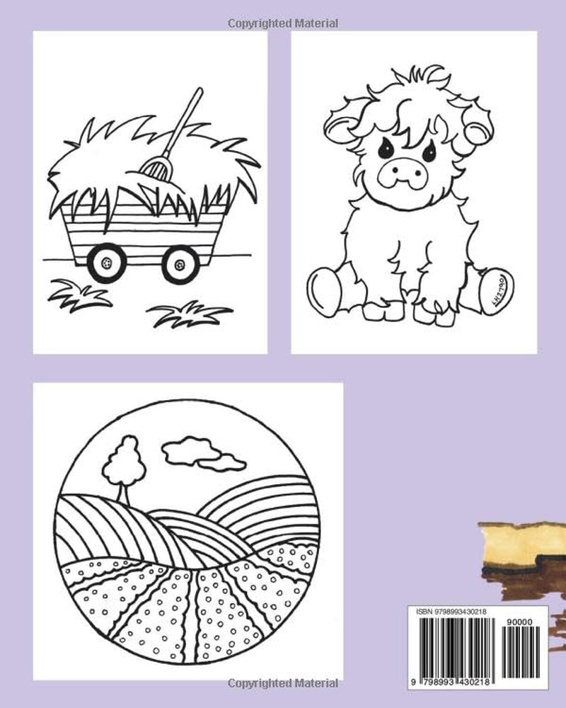 Farm Life: A Coloring Book For All Ages