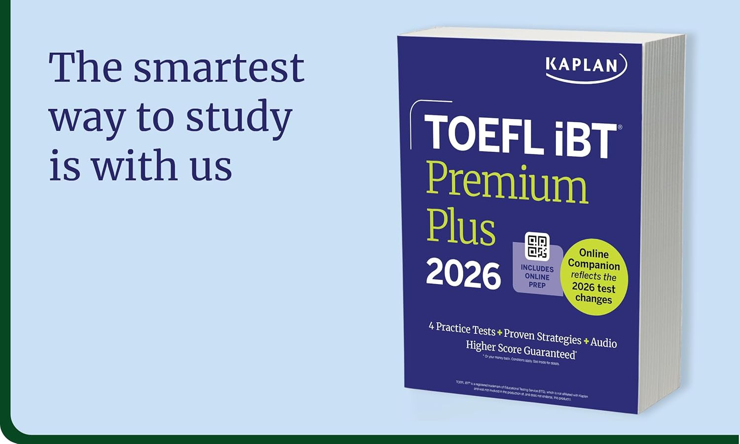 TOEFL iBT Premium Plus 2026 (Kaplan Test Prep)