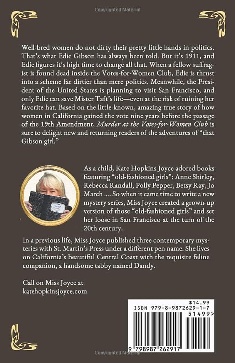 Murder at the Votes-for-Women Club: An Edie Gibson Historical Mystery, Book 2