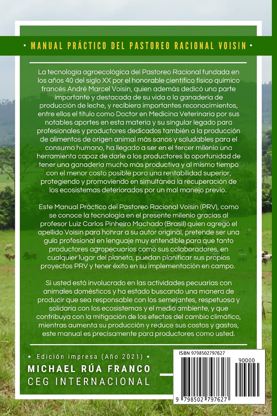 Manual Práctico del Pastoreo Racional Voisin (PRV) (Spanish Edition)