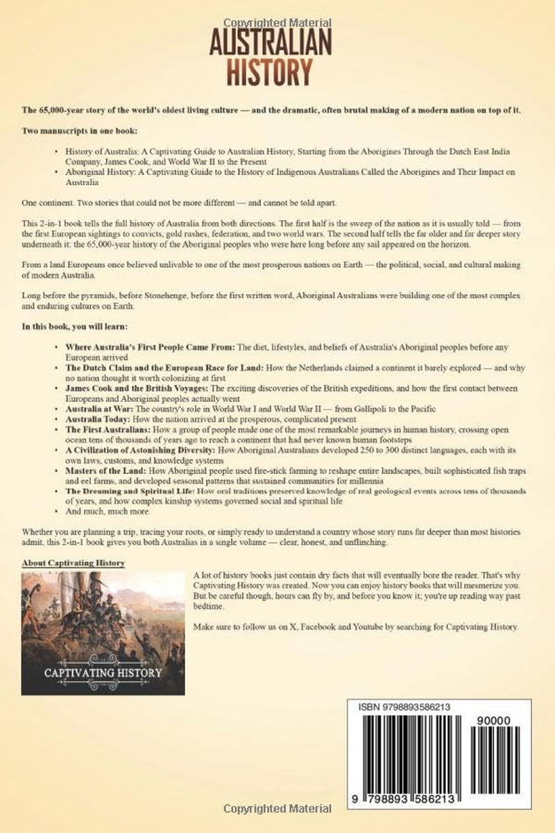 Australian History: A Captivating Guide to Aboriginal Roots, Colonial Conflict, and the Remarkable Rise of Modern Australia