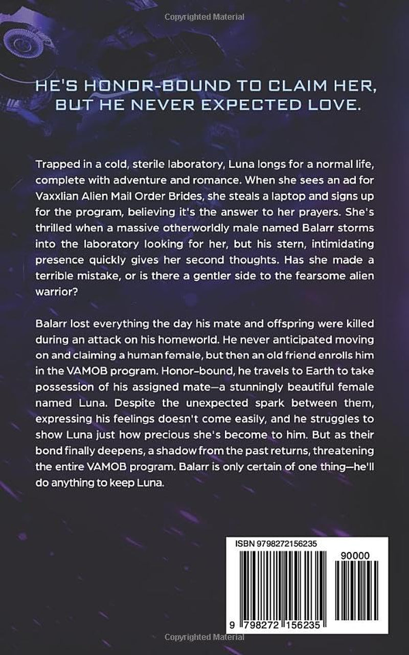 Balarr: Intergalactic Dating Agency (Vaxxlian Alien Mail Order Brides)