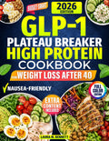GLP-1 Plateau Breaker High Protein Cookbook for Weight Loss After 40: A Complete Collection of Nausea-Friendly, Budget-Smart Recipes to Protect Muscle, Control Cravings & Maximize Results