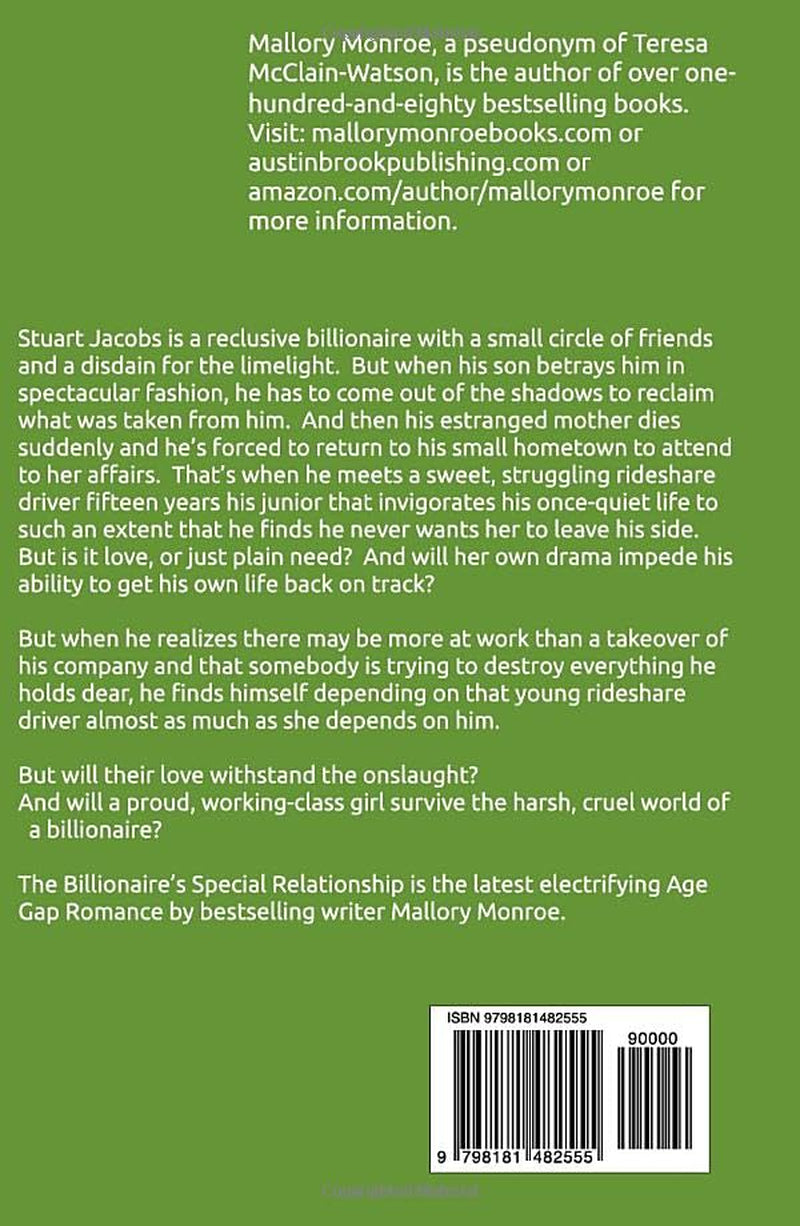 The Billionaire's Special Relationship: An Age Gap Romance