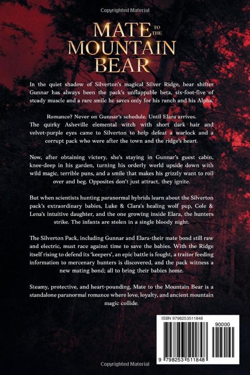 Mate to the Mountain Bear: Opposites Attract Paranormal Romance (Silverton's Pack)