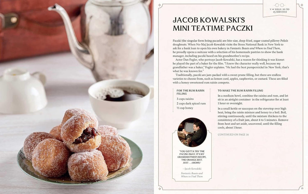 Harry Potter: Afternoon Tea Magic: Official Snacks, Sips, and Sweets Inspired by the Wizarding World