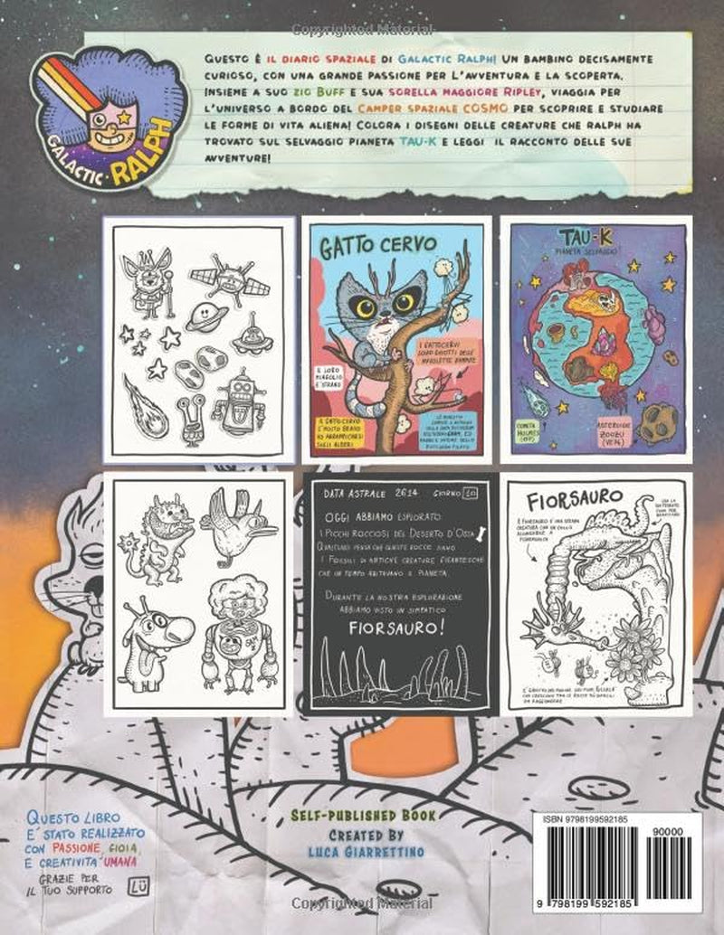 Galactic Ralph: Diario del mio viaggio spaziale (Italian Edition)