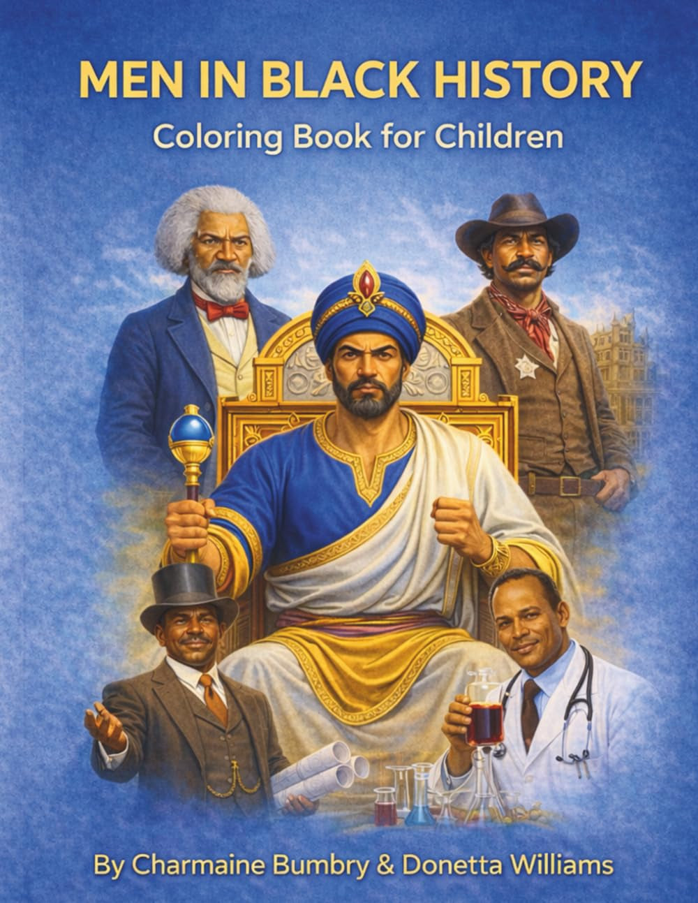 Men in Black History: Coloring Book For Children