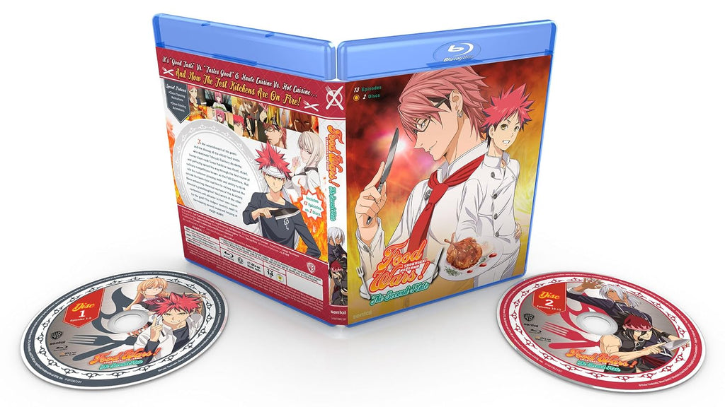 Food Wars! The Second Plate (Season 2) [Blu-ray]