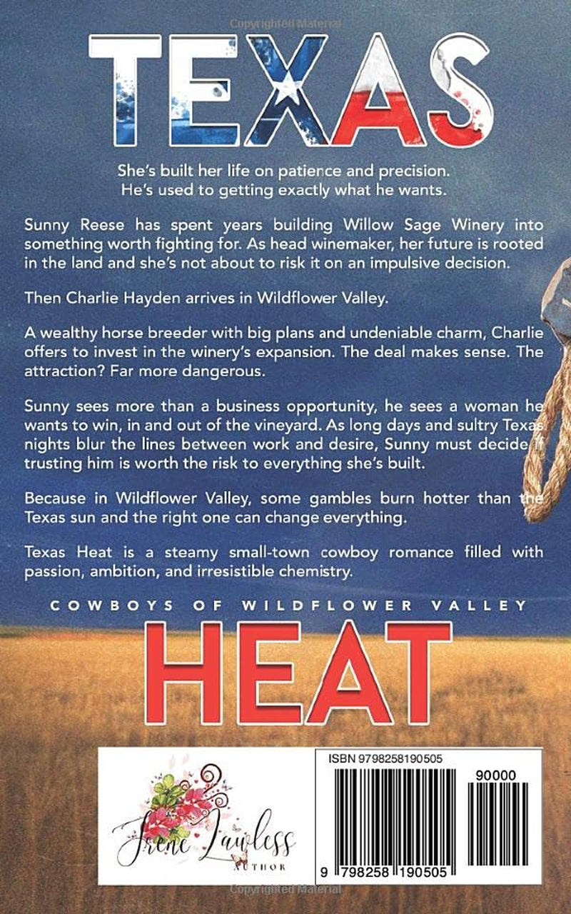 Texas Heat: A Steamy, Small Town, Cowboy Romance (Cowboys of Wildflower Valley)